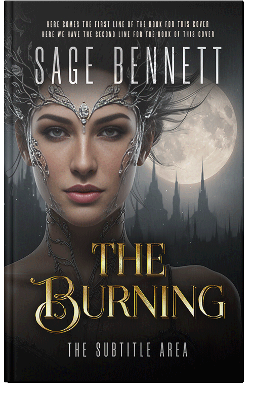 Front view of Premade Fantasy Book Cover - Bison Hide #36789 | BookCoverZone*