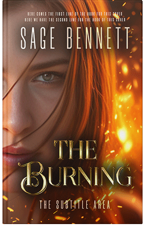Premade Book Cover Espresso