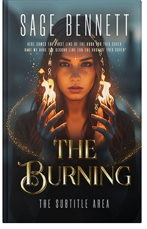 Premade Book Cover Thunder
