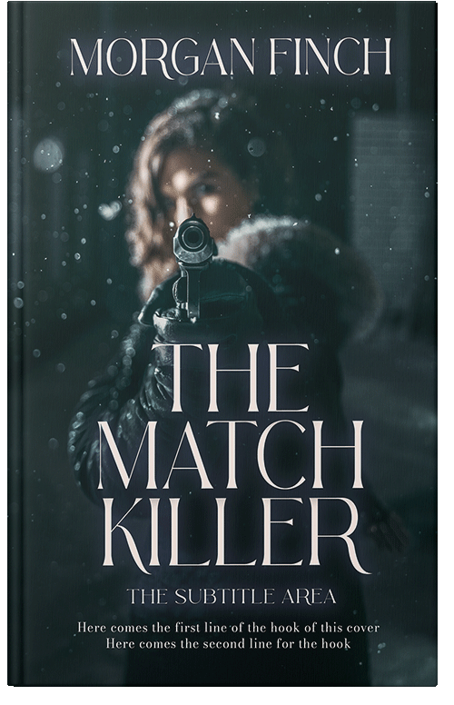 Front view of Premade Mystery & Thriller & Suspense Book Cover - Timber Green #36793 | BookCoverZone*