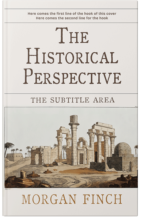 Front view of Premade History Book Cover - Pampas #36799 | BookCoverZone*