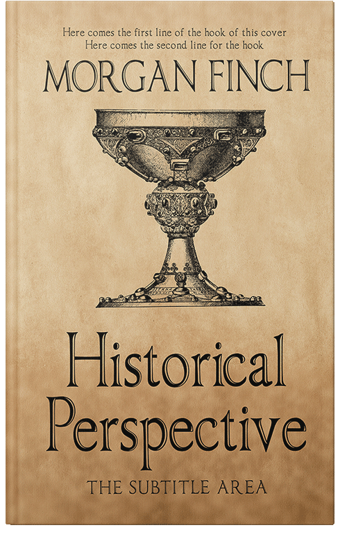 Front view of Premade Historical Book Cover - Straw #36806 | BookCoverZone*