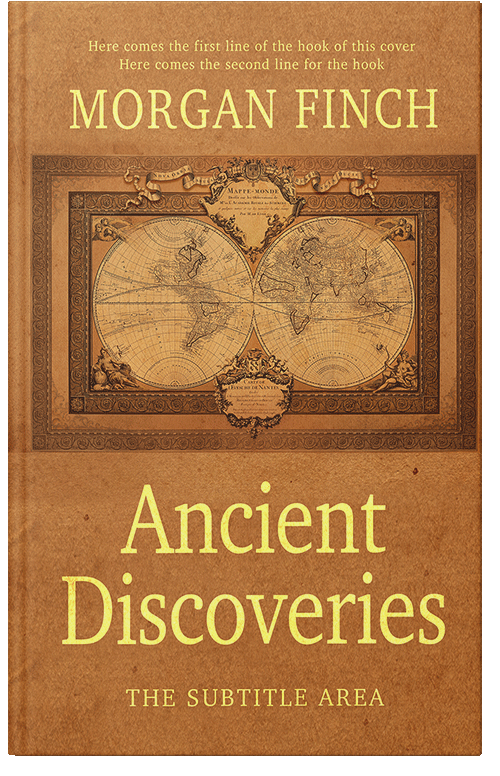 Front view of Premade History Book Cover - Copper #36811 | BookCoverZone*