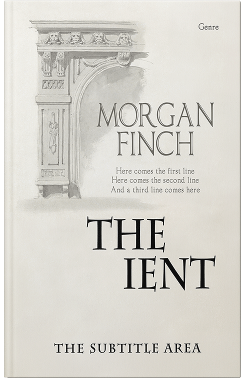 Front view of Premade Historical Book Cover - Pampas #36812 | BookCoverZone*