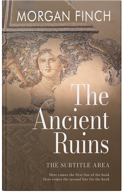 Front view of Premade History Book Cover - Roman Coffee #36821 | BookCoverZone*