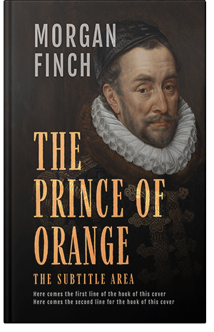 Premade Book Cover Tan