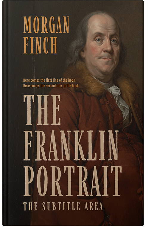 Front view of Premade History Book Cover - Graphite #36838 | BookCoverZone
