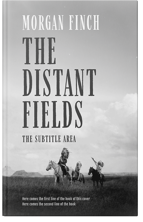 Front view of Premade Western Book Cover - Alto #36840 | BookCoverZone*