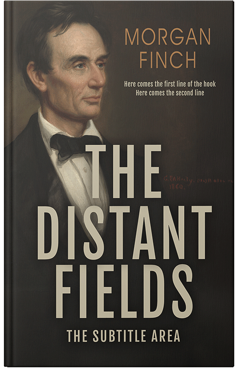Front view of Premade Historical Book Cover - Indian Khaki #36846 | BookCoverZone*