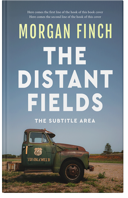Front view of Premade Travel Book Cover - Lynch #36849 | BookCoverZone*