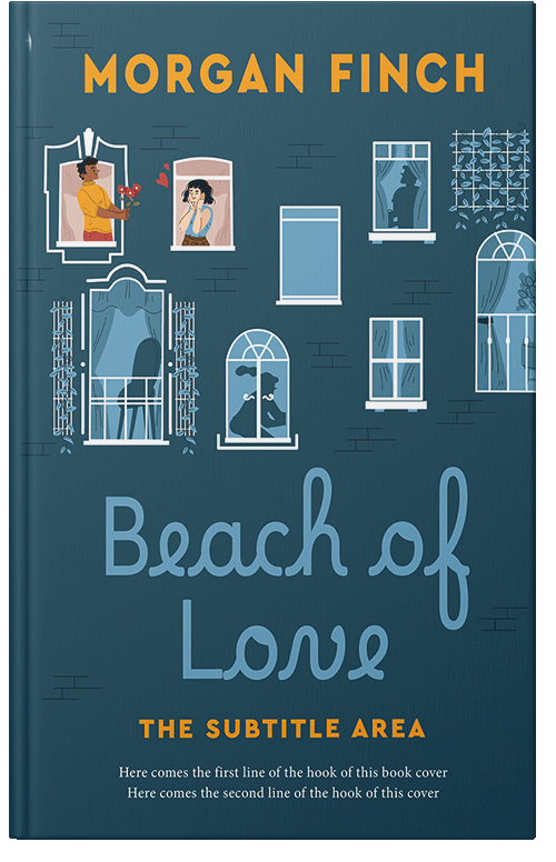 Front view of Premade Romance Book Cover - Cello #36854 | BookCoverZone*