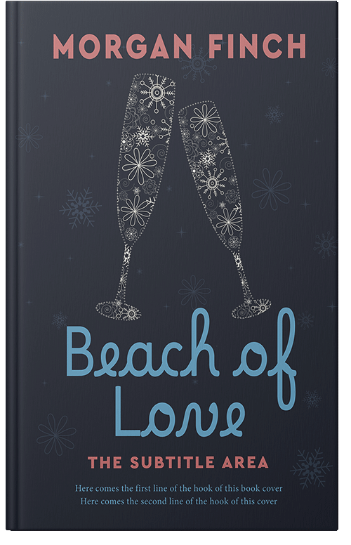 Front view of Premade Romance Book Cover - Ebony Clay #36855 | BookCoverZone*