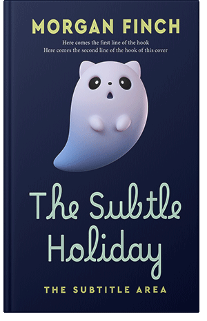 Premade Book Cover Submarine