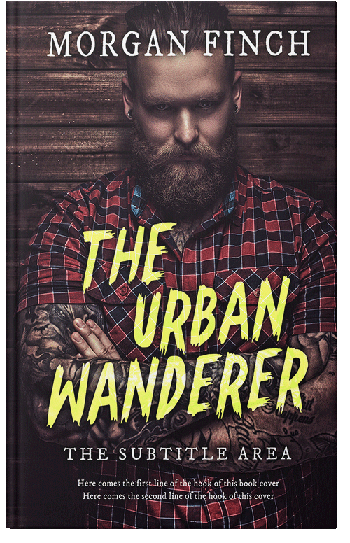Front view of Premade Mystery & Thriller & Suspense Book Cover - Cocoa Brown #36899 | BookCoverZone*