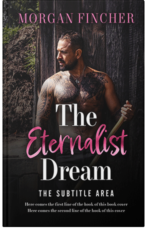 Premade Book Cover Cocoa Brown