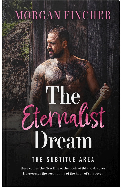 Front view of Premade Romance Book Cover - Cocoa Brown #36912 | BookCoverZone*