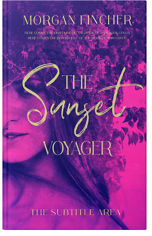 Front view of Premade Fantasy Book Cover - Persian Indigo #36925 | BookCoverZone*