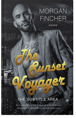 Premade Book Cover Shark