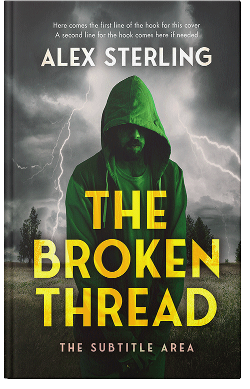 Front view of Premade Mystery & Thriller & Suspense Book Cover - Chenin #36941 | BookCoverZone*