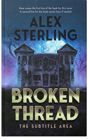 Premade Book Cover Ebony Clay