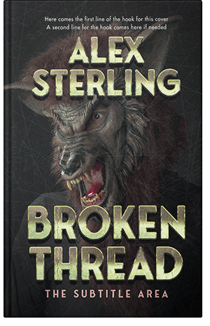 Premade Book Cover Mine Shaft