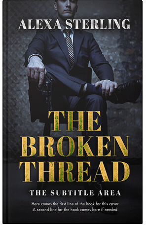Premade Book Cover Shark