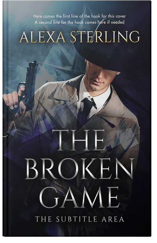 Front view of Premade Mystery & Thriller & Suspense Book Cover - Cinder #36971 | BookCoverZone*