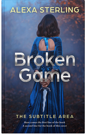 Premade Book Cover Ebony Clay