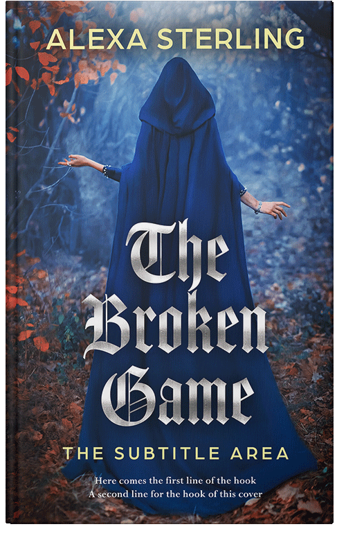 Front view of Premade Fantasy Book Cover - Cloud Burst #36992 | BookCoverZone