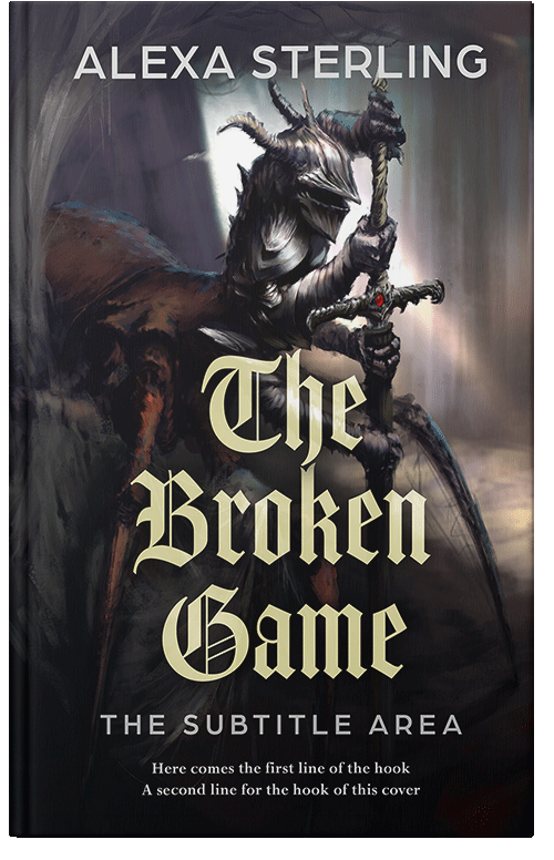 Front view of Premade Fantasy Book Cover - Baltic Sea #36996 | BookCoverZone