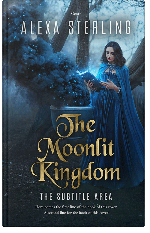Front view of Premade Fantasy Book Cover - Big Stone #37018 | BookCoverZone*