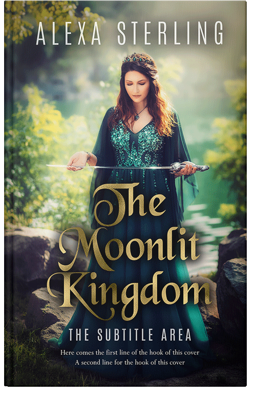 Front view of Premade Fantasy Book Cover - Akaroa #37022 | BookCoverZone*