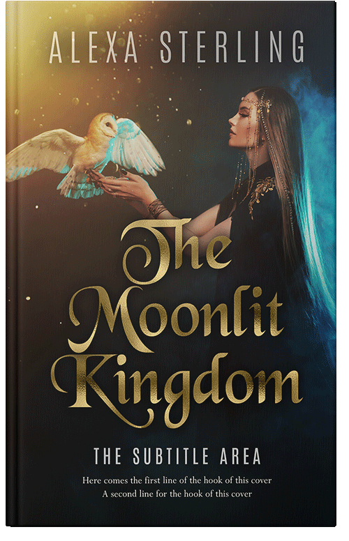 Front view of Premade Fantasy Book Cover - Cod Gray #37023 | BookCoverZone*