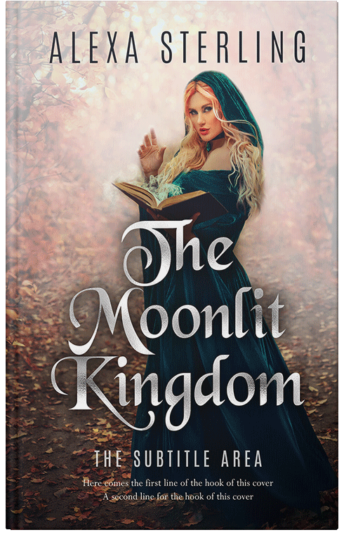 Front view of Premade Fantasy Book Cover - Vulcan #37024 | BookCoverZone*