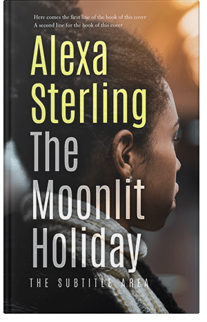Premade Book Cover Tan