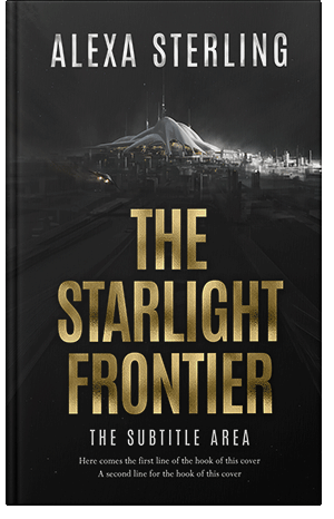 Premade Book Cover Cod Gray