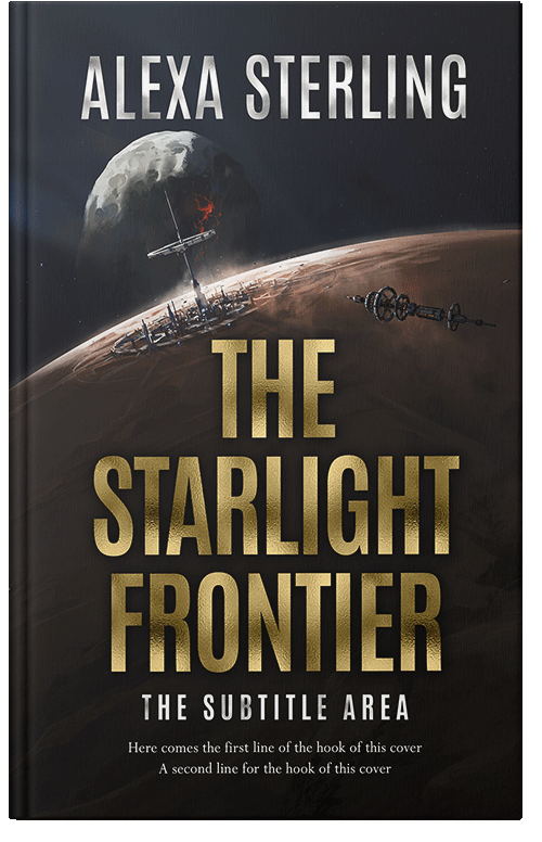 Front view of Premade Science Fiction Book Cover - Cod Gray #37044 | BookCoverZone*