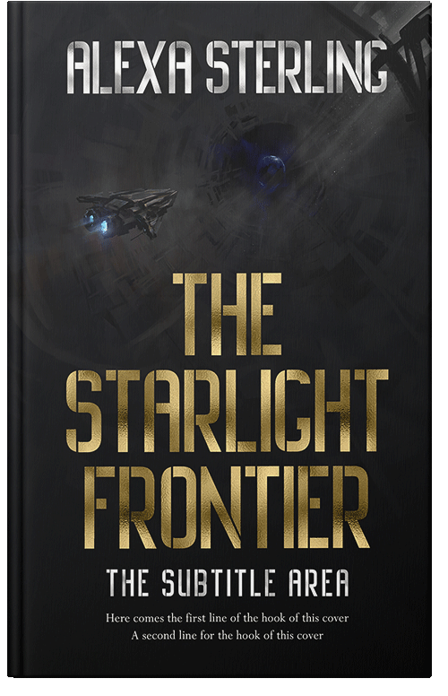 Front view of Premade Science Fiction Book Cover - Woodsmoke #37046 | BookCoverZone*