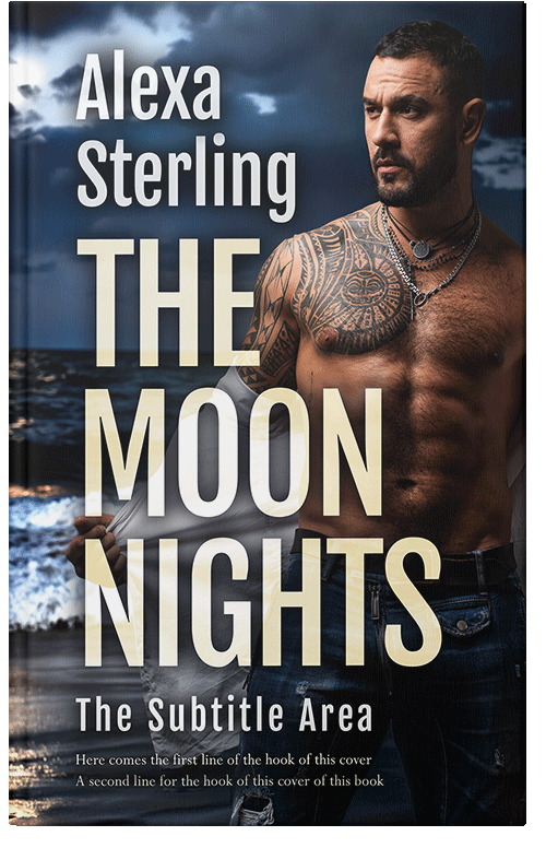 Front view of Premade Romance Book Cover - Pearl Bush #37050 | BookCoverZone*