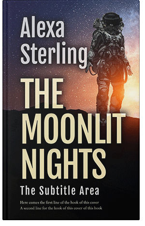 Premade Book Cover Cocoa Brown