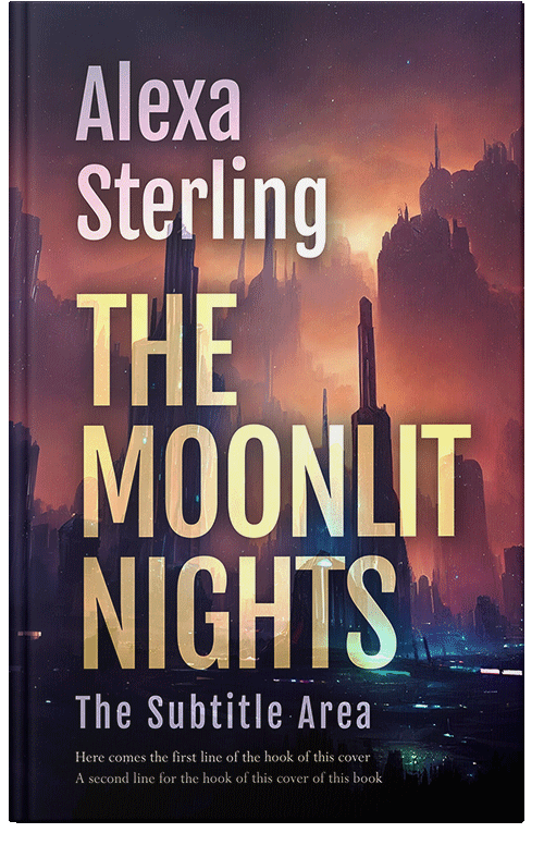 Front view of Premade Science Fiction Book Cover - Bleached Cedar #37052 | BookCoverZone*