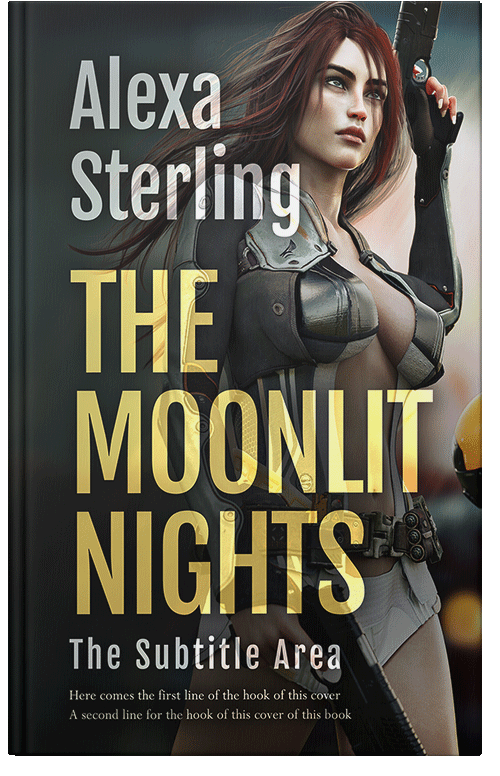 Front view of Premade Science Fiction Book Cover - Pavlova #37053 | BookCoverZone*