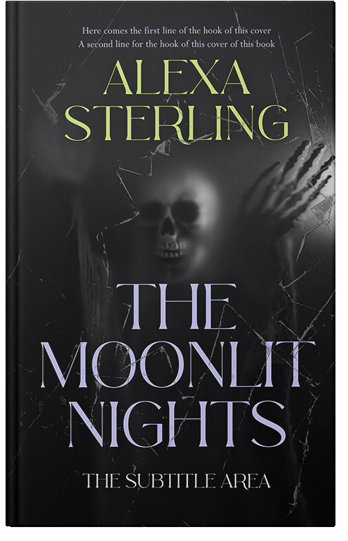 Front view of Premade Horror Book Cover - Woodsmoke #37067 | BookCoverZone*