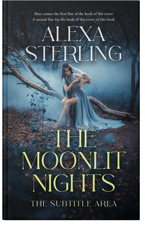 Front view of Premade Fantasy Book Cover - Mirage #37076 | BookCoverZone*