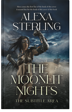Premade Book Cover Shark