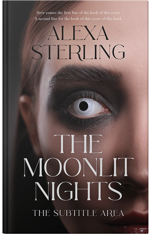 Front view of Premade Horror Book Cover - Clam Shell #37089 | BookCoverZone*