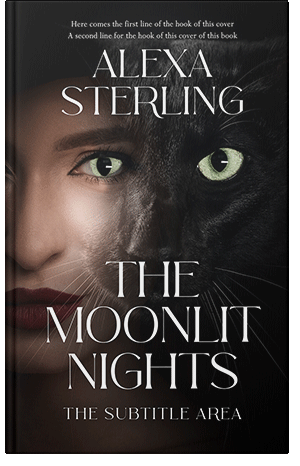 Premade Book Cover Cocoa Brown