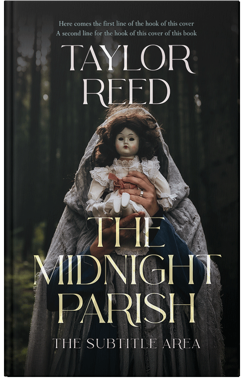 Front view of Premade Horror Book Cover - Heavy Metal #37091 | BookCoverZone*