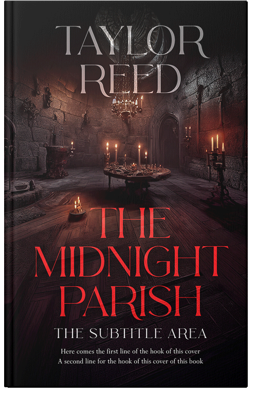 Front view of Premade Horror Book Cover - Gondola #37097 | BookCoverZone*