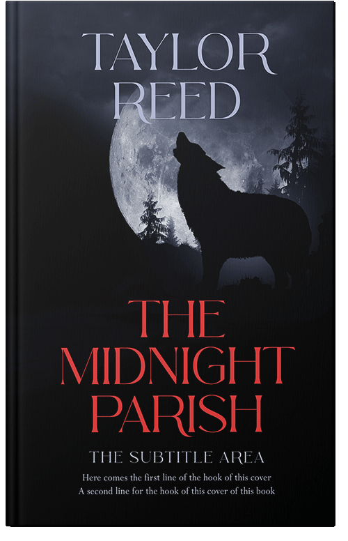 Front view of Premade Horror Book Cover - Cinder #37101 | BookCoverZone*